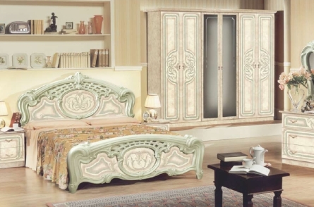  Спальня «АНАСТАСИЯ» с четырехдверным шкафом Р-Систем