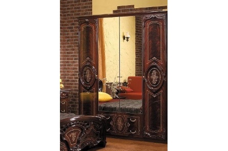  Шкаф 4-х дверный с зеркалами «Диа-Мебель» (“Dia-мебель”) г. Калининград