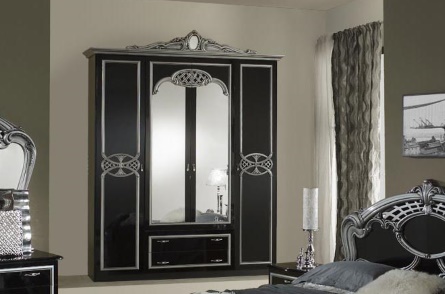 Шкаф 4-х дверный с зеркалами «ОЛЬГА» «Диа-Мебель» (“Dia-мебель”) г. Калининград